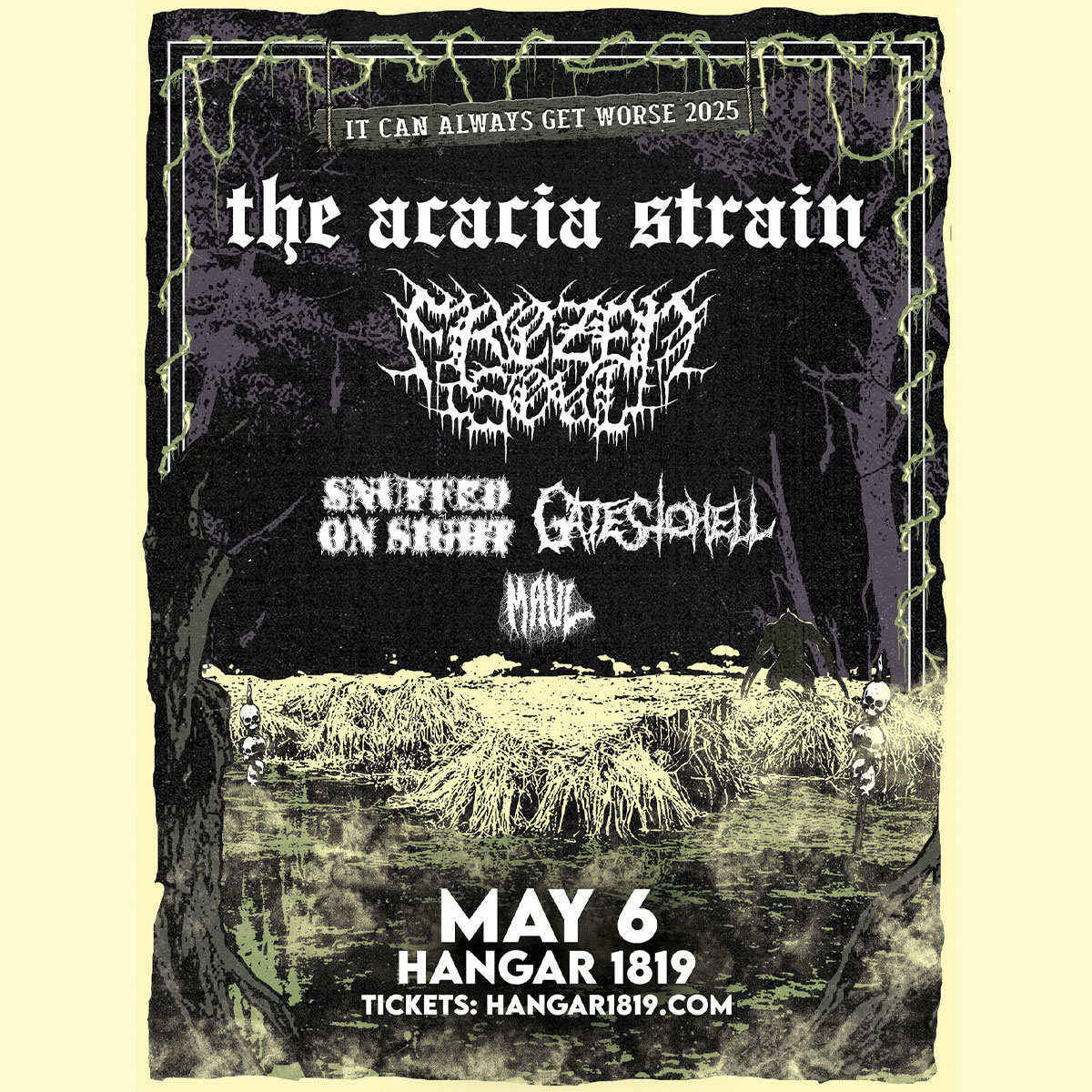 The Acacia Strain – ‘It Can Always Get Worse’ Tour