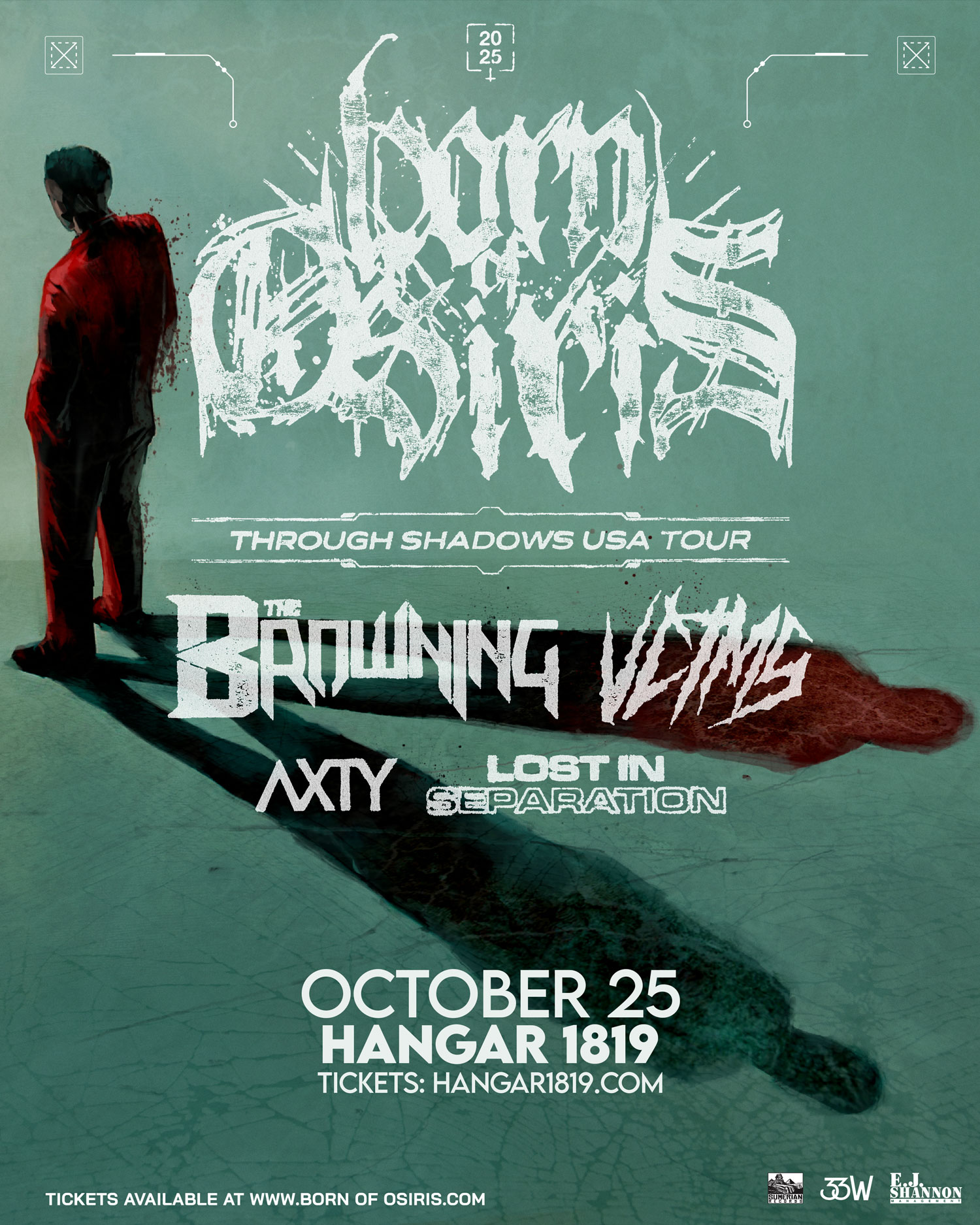 Born Of Osiris – ‘Through Shadows’ USA Tour