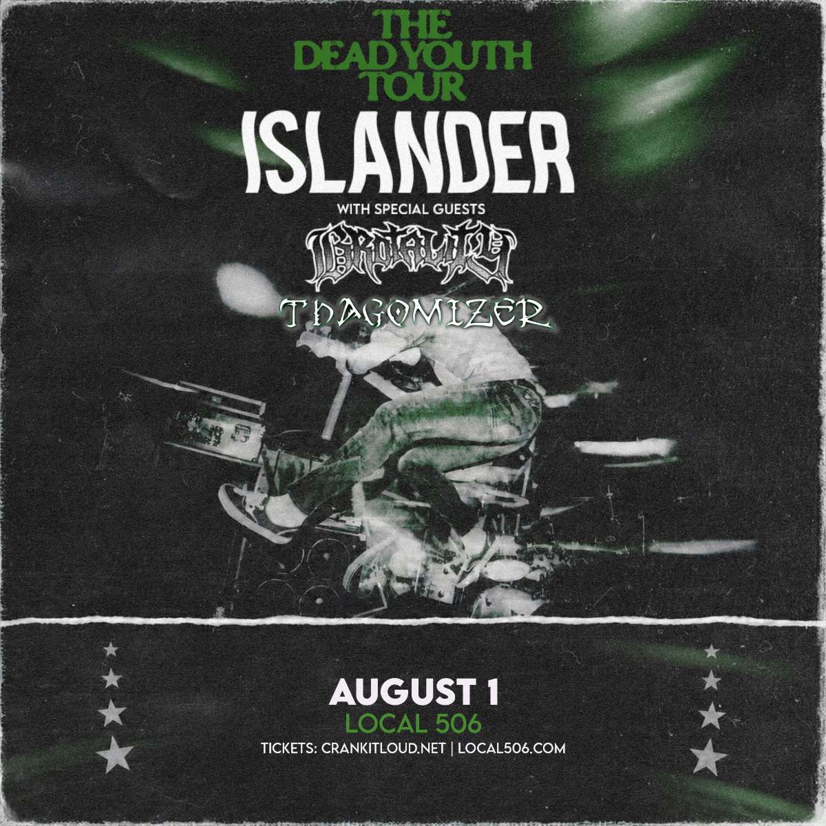 Islander – ‘The Dead Youth’ Tour