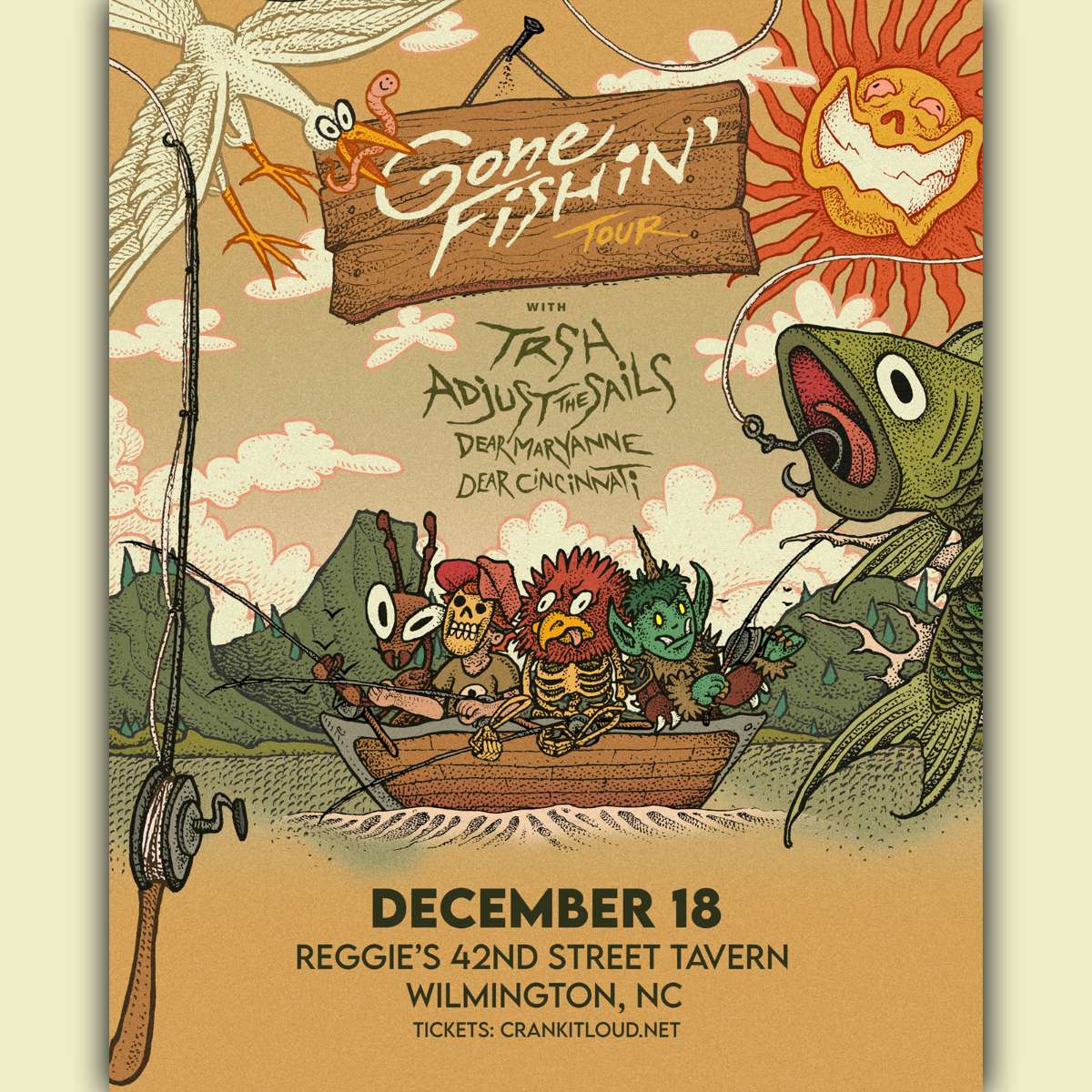 TRSH – ‘Gone Fishin’ Tour