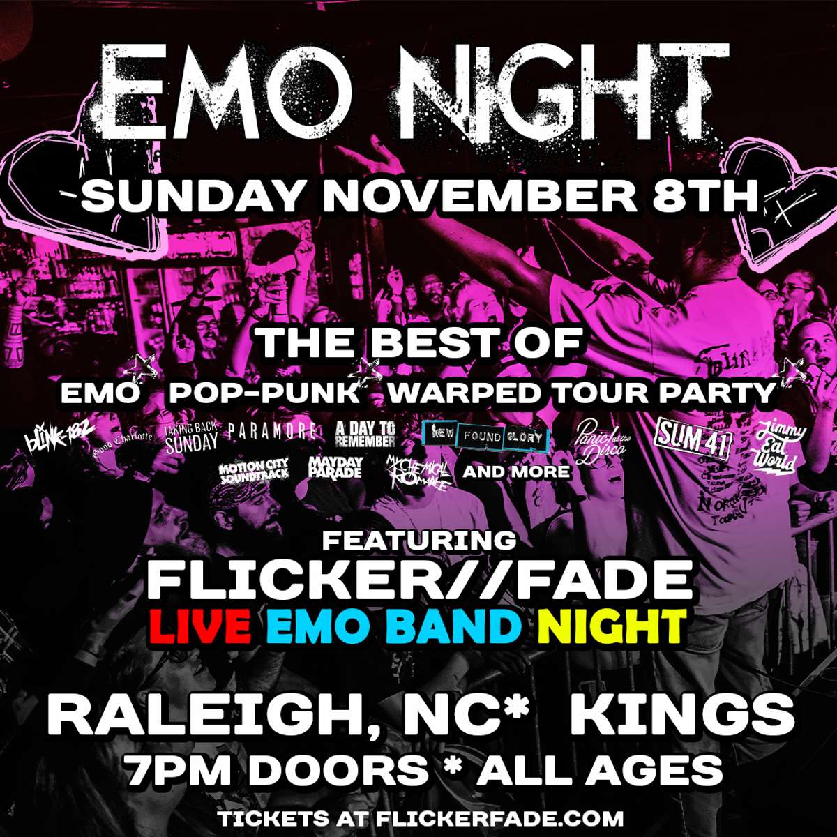 Emo Night ft: Flicker//Fade