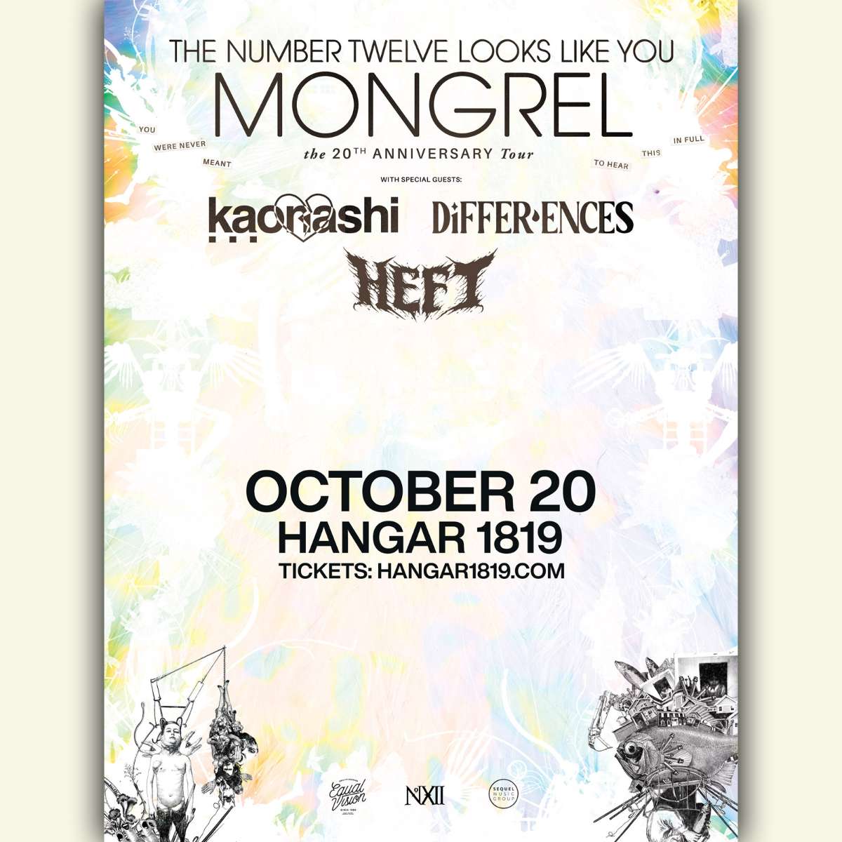 The Number Twelve Looks Like You – ‘Mongrel’ 20 Year Anniversary Tour